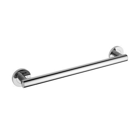 Kibi 18-Inch Stainless Steel Grab Bar - Chrome KGB1118CH